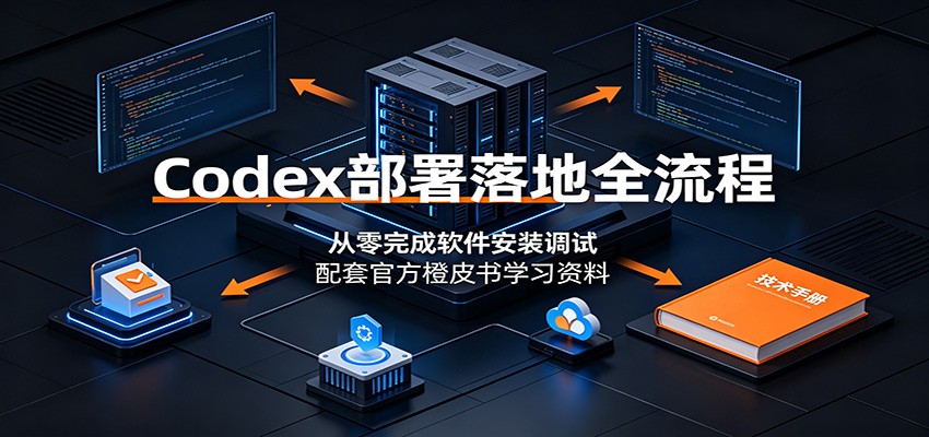 Codex部署落地全流程：从零完成软件安装调试，配套官方橙皮书学习资料-智云网