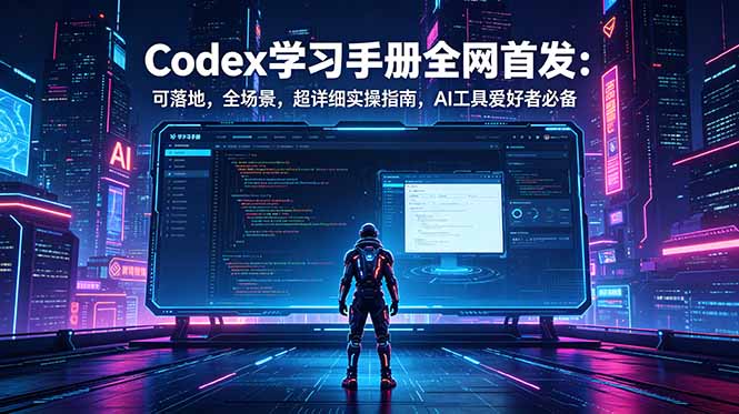 Codex学习手册全网首发:可落地,全场景,超详细实操指南,AI工具爱好者必备-智云网