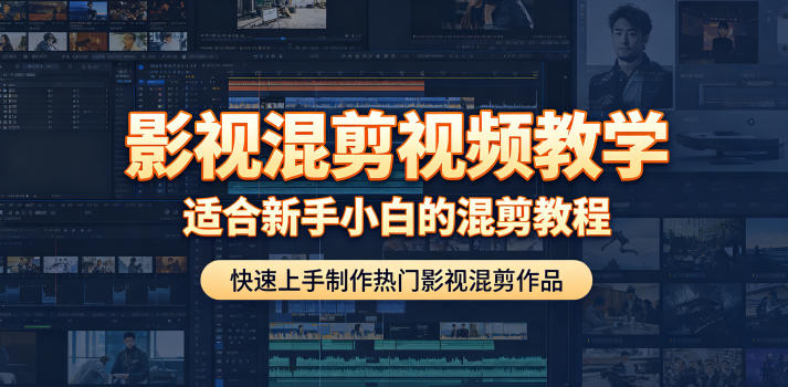 影视混剪视频教学，适合新手小白的混剪教程，快速上手制作热门影视混剪作品-智云网