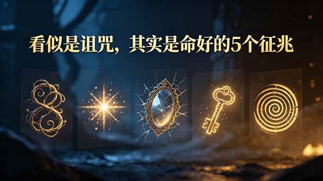 （19089期）付费文章：看似是诅咒，其实是命好的5个征兆-智云网